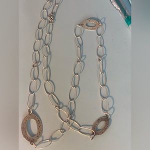 Silpada 36 inch link necklace.